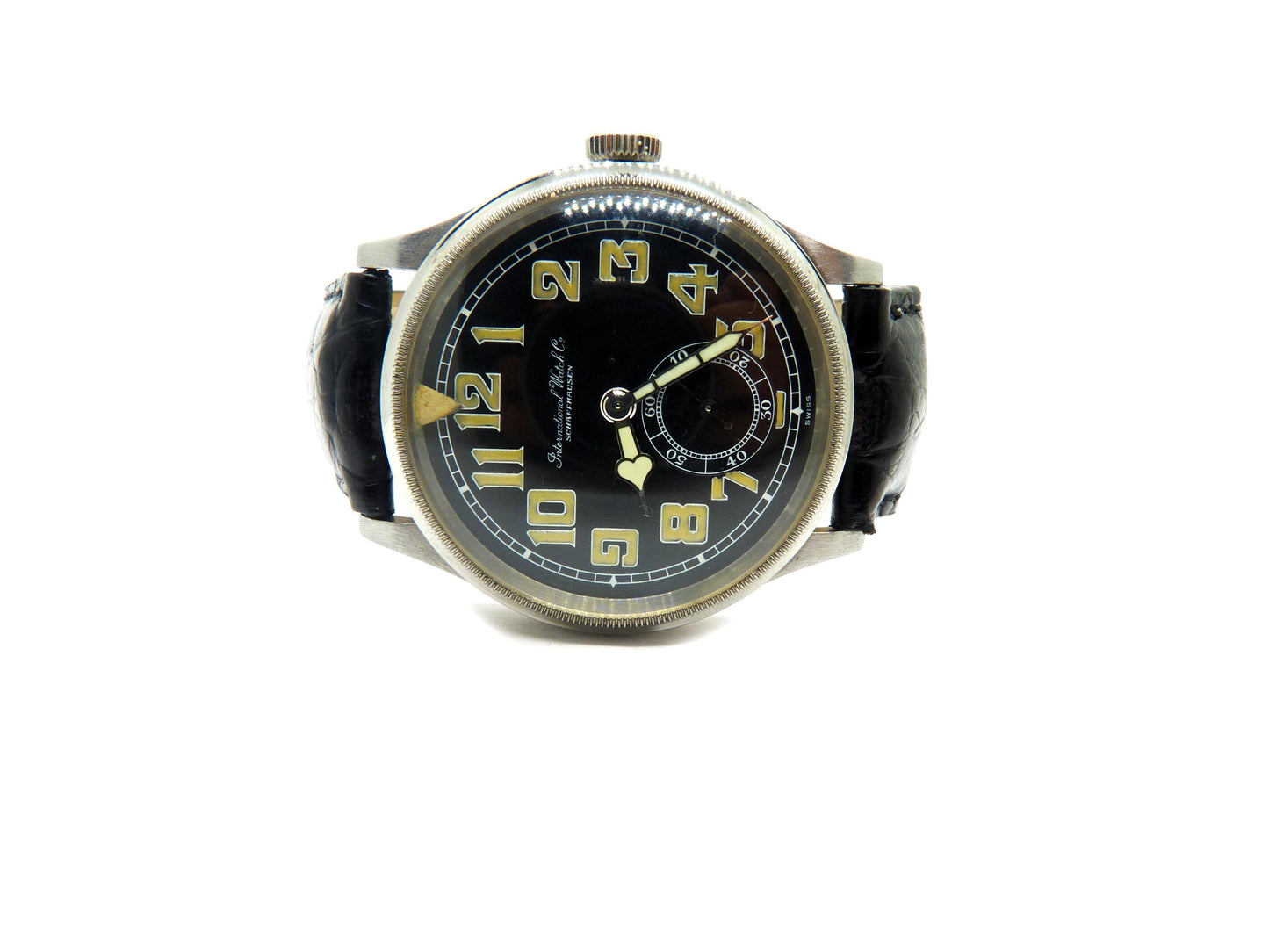 Sehr Sehr Seltene Sammler Spezialuhr Für Flieger IWC Mark IX 1938 mit Zertifikat