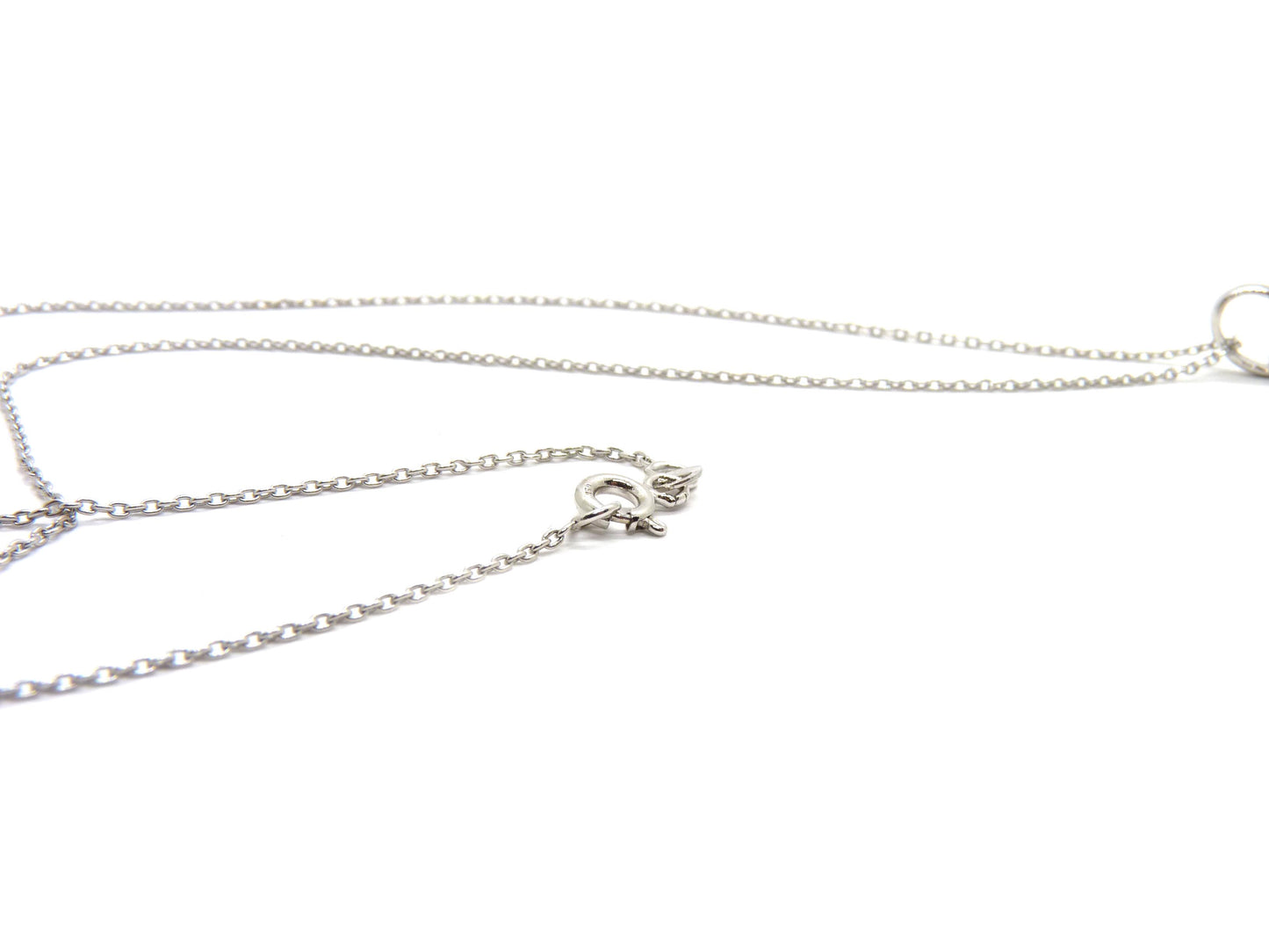 Eiskristall Anhänger 37 Brillanten 0,66ct 750 18K Weißgold länge 42cm