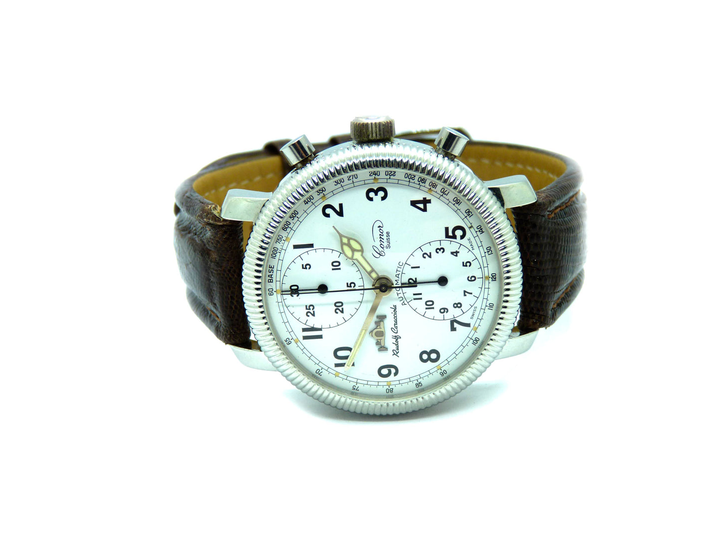 Comor Chronograph Uhr Homage Rudolf Carraciola Limited Edition Nr.186