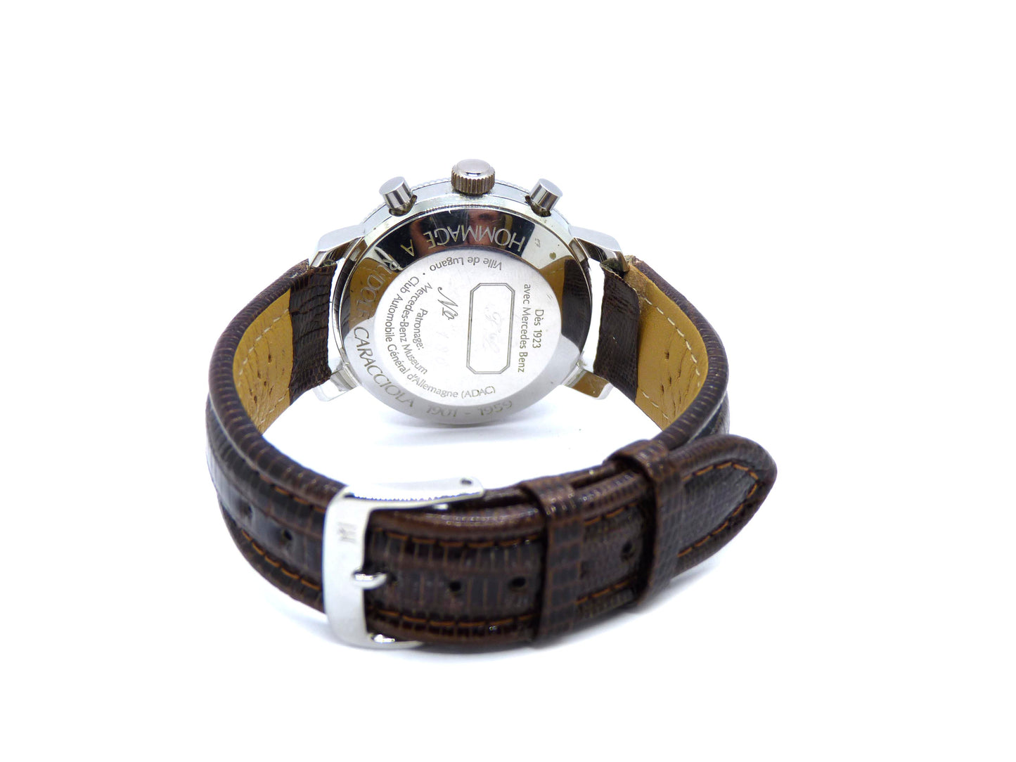 Comor Chronograph Uhr Homage Rudolf Carraciola Limited Edition Nr.186