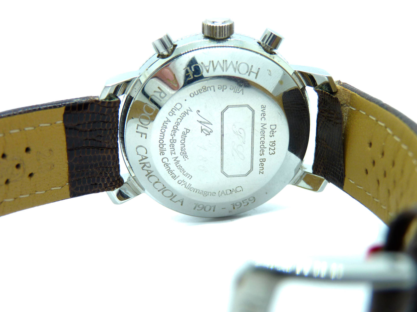 Comor Chronograph Uhr Homage Rudolf Carraciola Limited Edition Nr.186