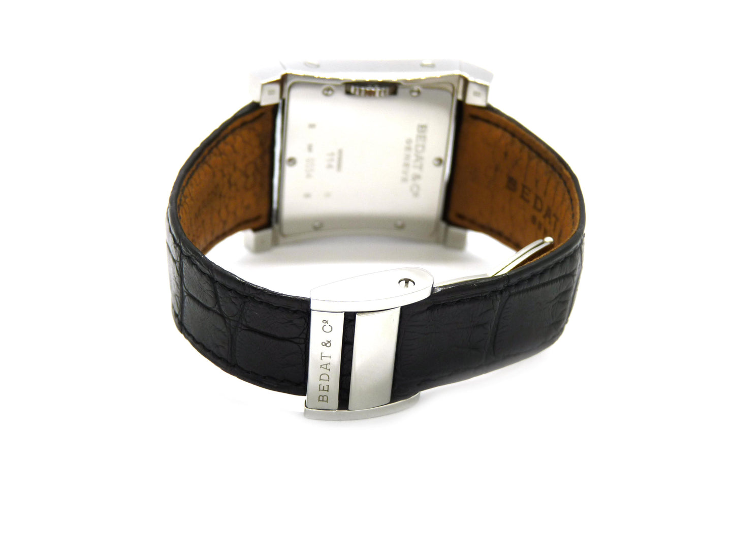 Bedat & Co.Geneve No1 Unisex Uhr Ref:114 Stahl Gehäuse mit Faltschließe