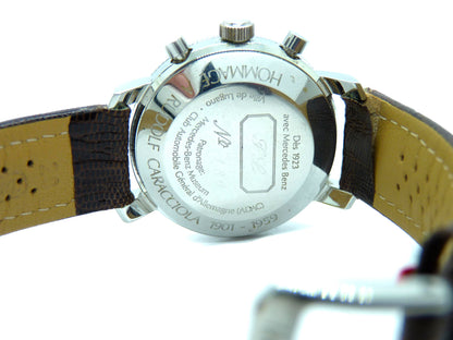 Comor Chronograph Uhr Homage  Rudolf Carraciola  Limited Edition Nr.186