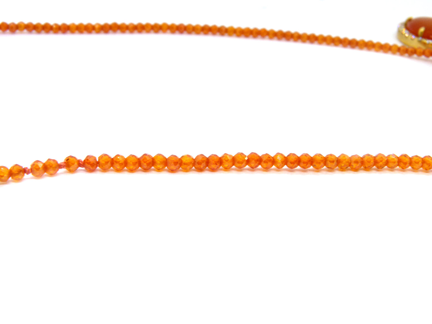 Anhänger 1 Feuer Opal 4,60ct, 26Brillanten 0,49ct 750 18K Gelbgold Länge:41cm