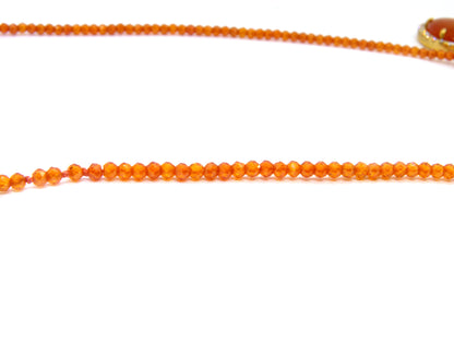 Anhänger 1 Feuer Opal 4,60ct, 26Brillanten 0,49ct 750 18K Gelbgold Länge:41cm
