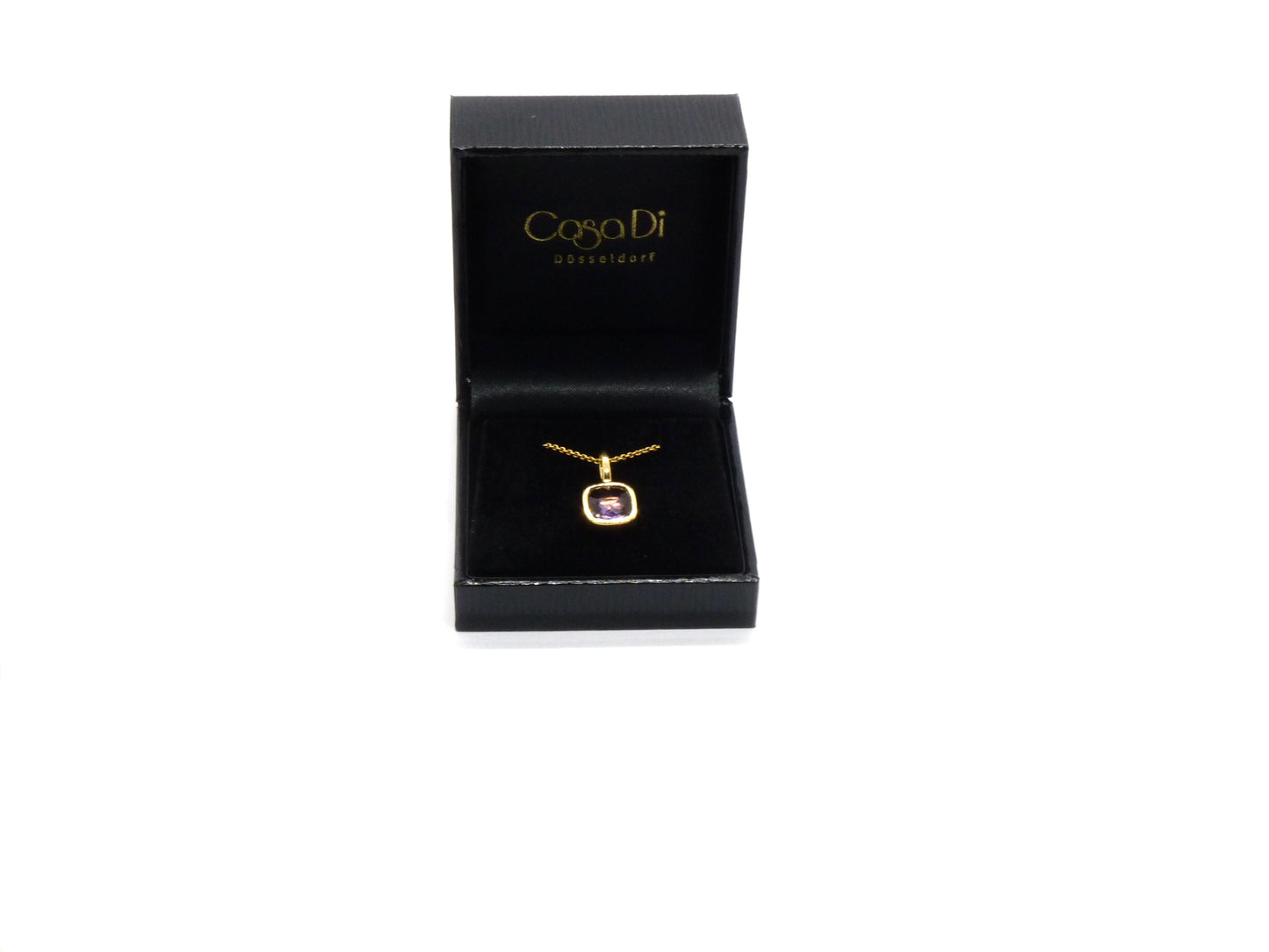 Bigli Moments Anhänger 1 Amethyst 750&nbsp; 18K Roségold Länge 43cm