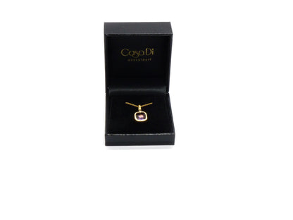 Bigli Moments Anhänger 1 Amethyst 750&nbsp; 18K Roségold Länge 43cm