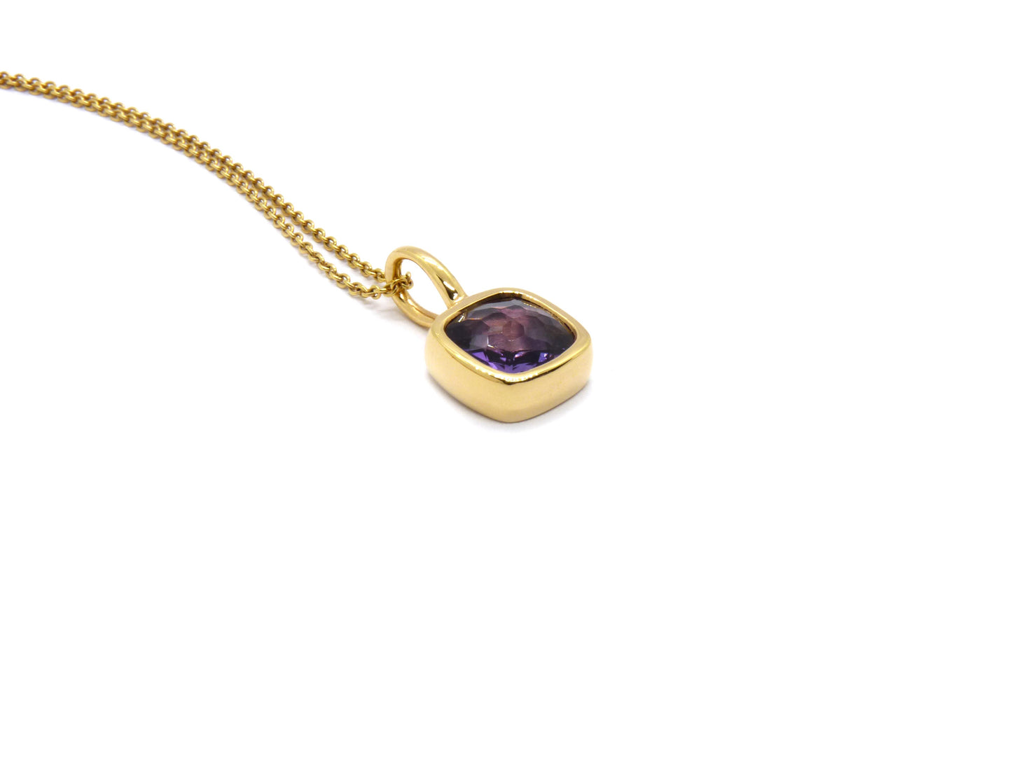 Bigli Moments Anhänger 1 Amethyst 750&nbsp; 18K Roségold Länge 43cm