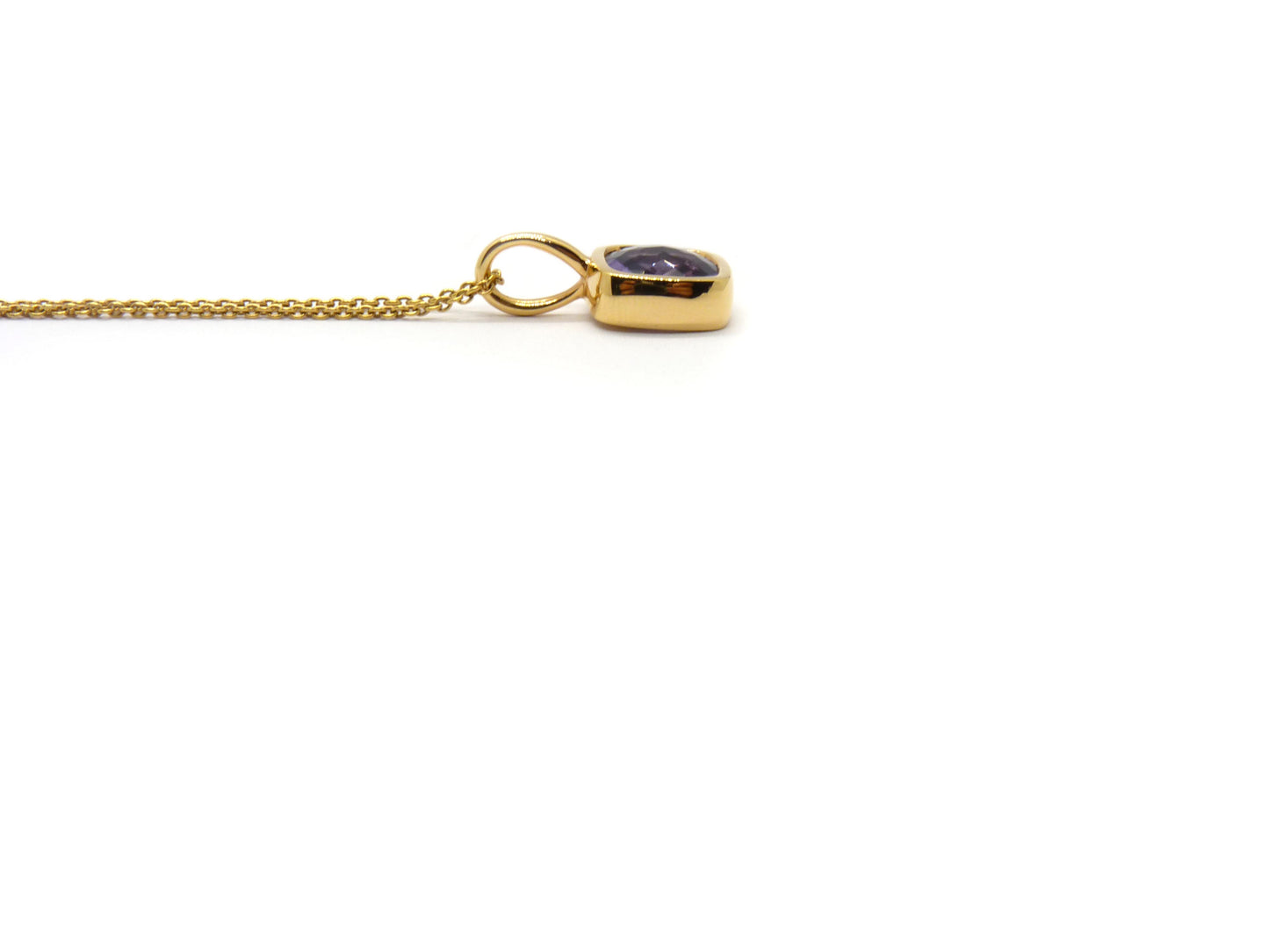 Bigli Moments Anhänger 1 Amethyst 750&nbsp; 18K Roségold Länge 43cm