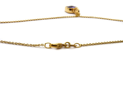 Bigli Moments Anhänger 1 Amethyst 750&nbsp; 18K Roségold Länge 43cm