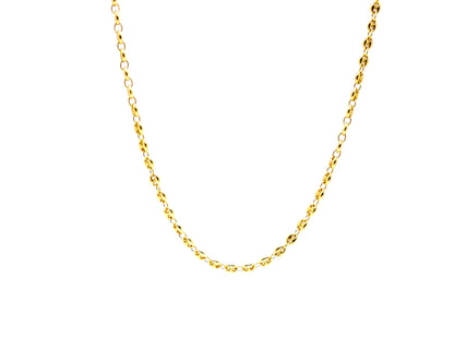 Collier-Kette  4mm Schiffsankerkette 585 14K 23,80 Gramm Gelbgold Länge 55cm