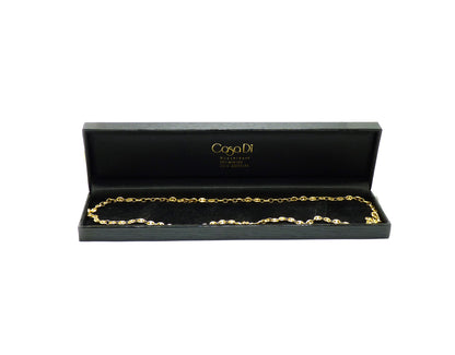 Collier-Kette  4mm Schiffsankerkette 585 14K 23,80 Gramm Gelbgold Länge 55cm