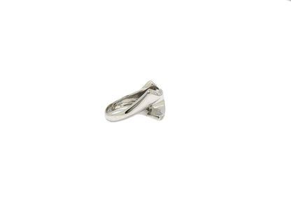 Design Ring 40 Brillanten 0,53ct 750 18K Weißgold Größe 51