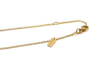 Bigli UNO Collection Anhänger 750 18K Roségold Länge 44,5cm